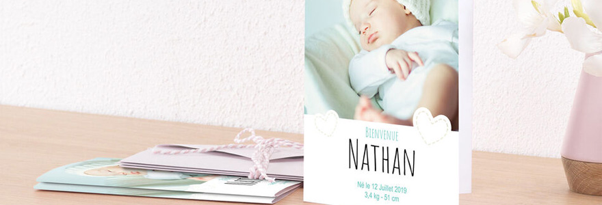 Faire-part de naissance